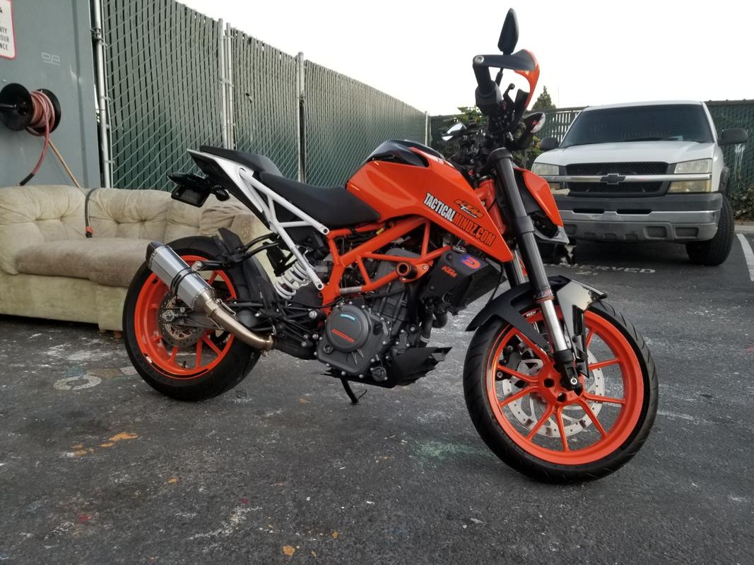 ktm duke 390 handguards