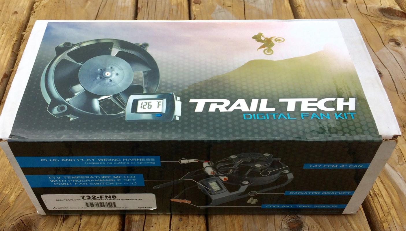 Trail Tech Digital Fan Kit KTM 200450 XC/XCW/EXCF/XCFW 20082016