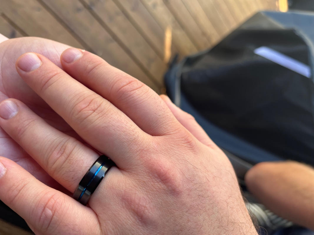 The Commander - U.S. Navy Wedding Ring