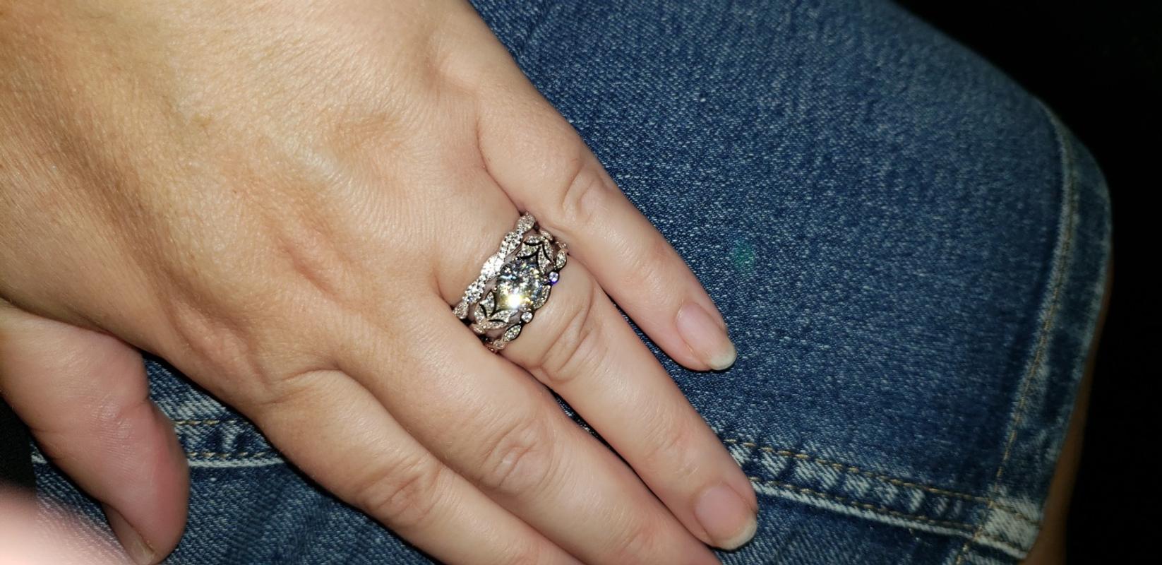 The Bella Vintage Silver Wedding Band Modern Gents