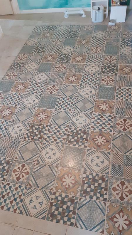 Reminiscent Floor Multi 20 Cm X, Casablanca Mix Floor Tiles