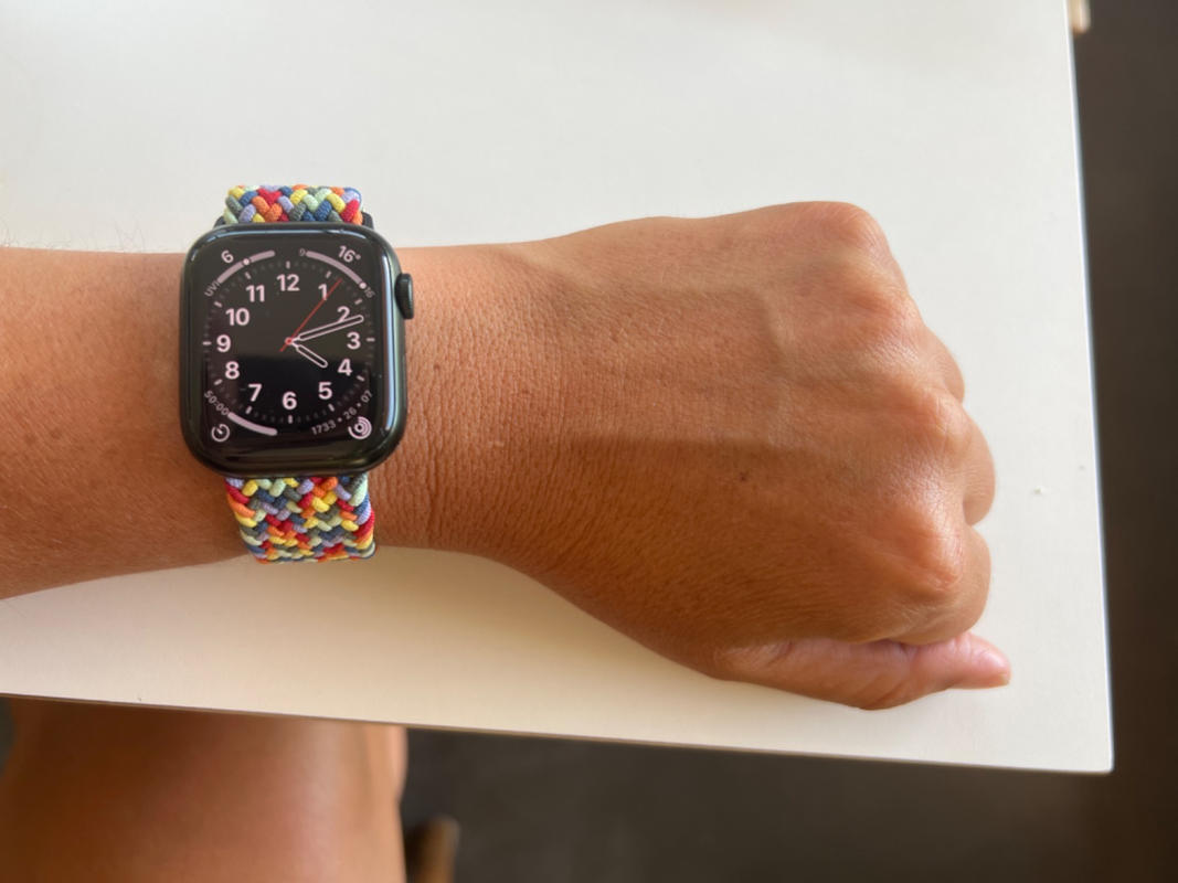 Maui Braided Loop Apple Watch Band Confetti The Salty Fox