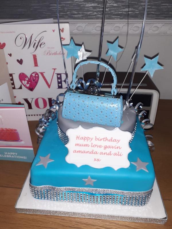 2 Tier Handbag Cake 