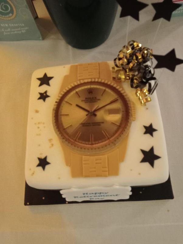 Luxury Watch Cake #06