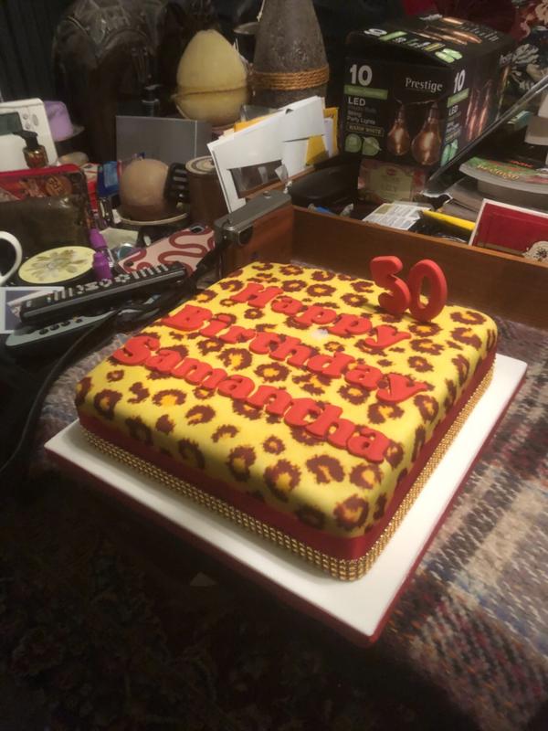 30 Pretty Cake Ideas To Inspire You : Leopard Print Birthday Cake