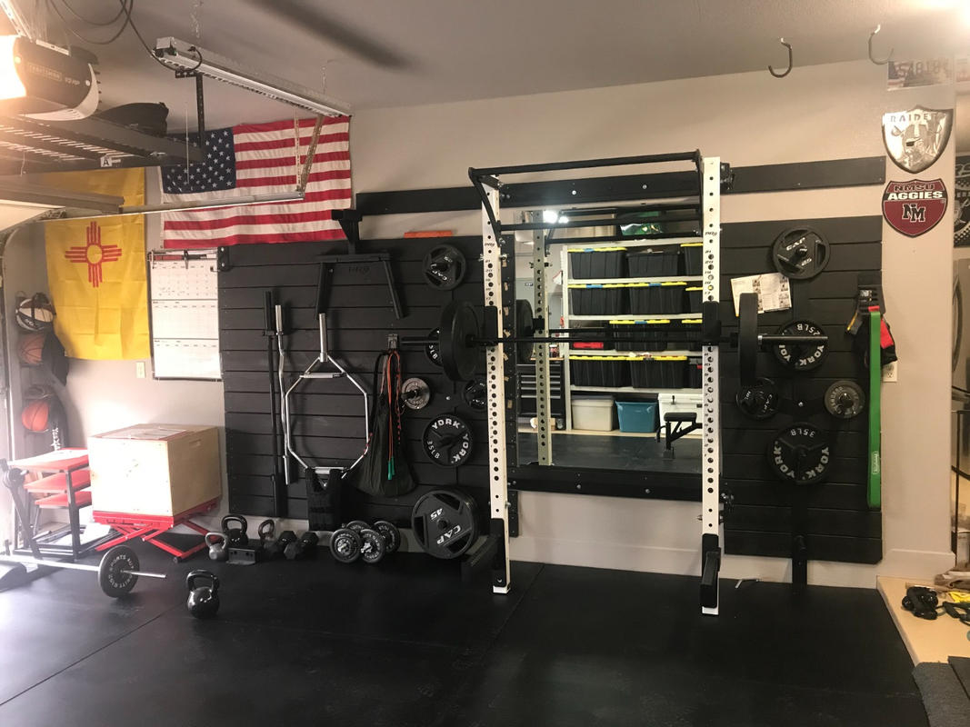 Profile® PRO Folding Squat Rack with Kipping Bar™ PRx Performance