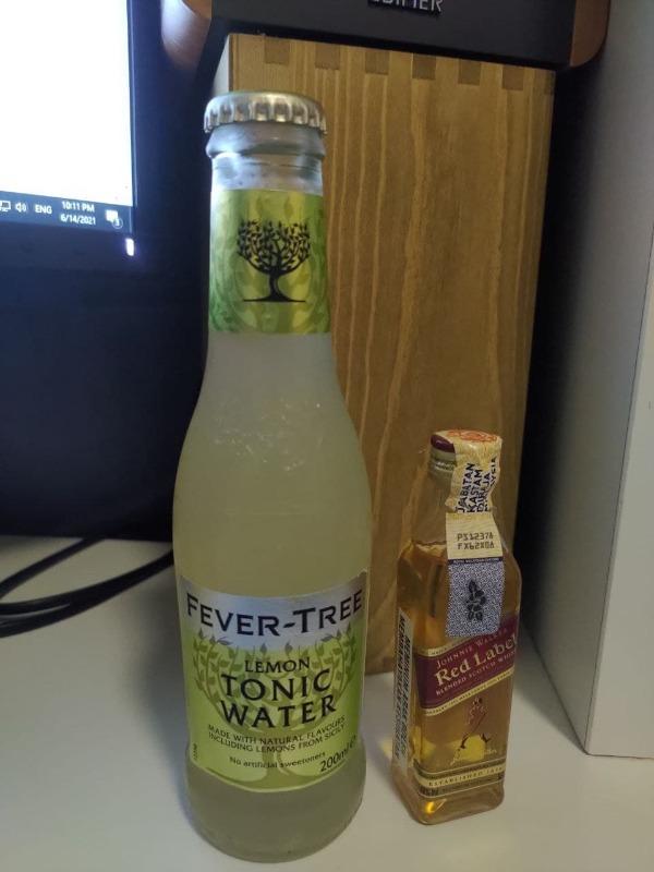 FEVER TREE Lemon Tonic Water (24 Bottles) Whisky.my