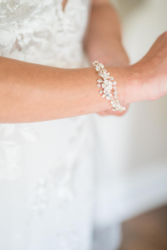 Emma Floral Bridal Headband -Shop Wedding Accessories | Dareth Colburn
