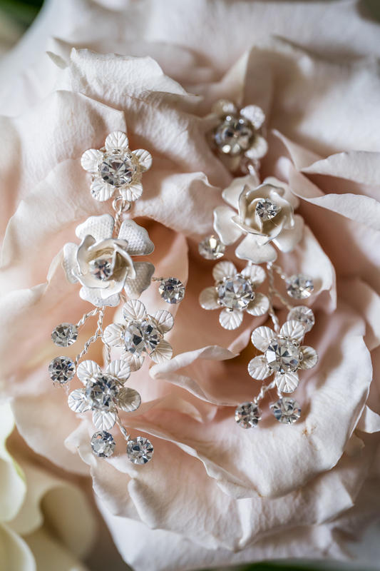 Emma Floral Bridal Headband -Shop Wedding Accessories | Dareth Colburn