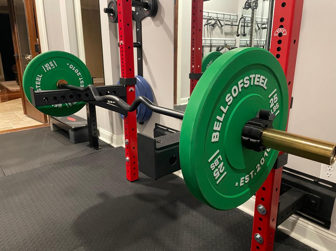 Industrial Rackable EZ Curl Bar Bells Of Steel Canada