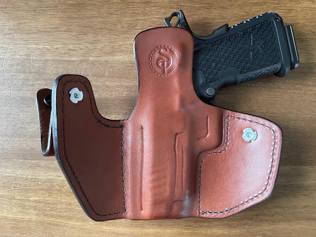 Want a custom holster this - The Southern Trapper