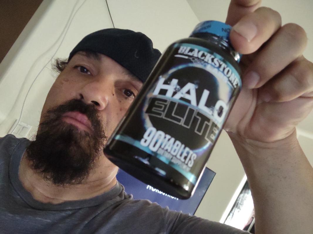 Androgen supplement for men to build muscle 90ct Blackstone Labs Halo Elite 