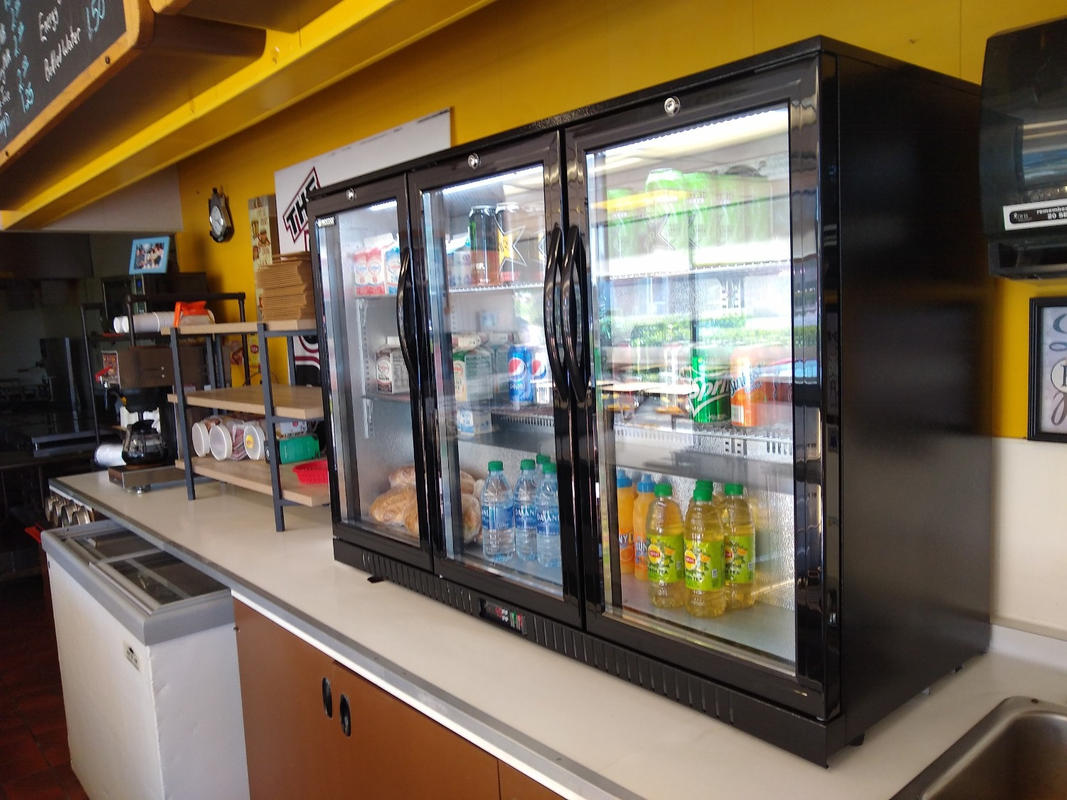 Procool 3 Glass Door Back Bar Cooler Under Counter Iron Mountain