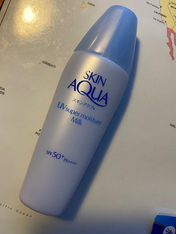 Rohto Skin Aqua Super Moisture Milk Sunscreen SPF50+ PA++++ 40ml