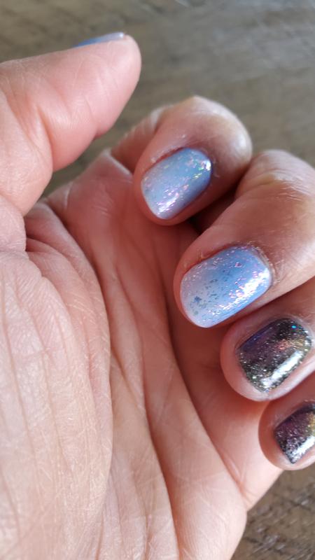 Songbird: Blue Jay (P145) - Blue Jelly Flakies Nail Polish – Maniology