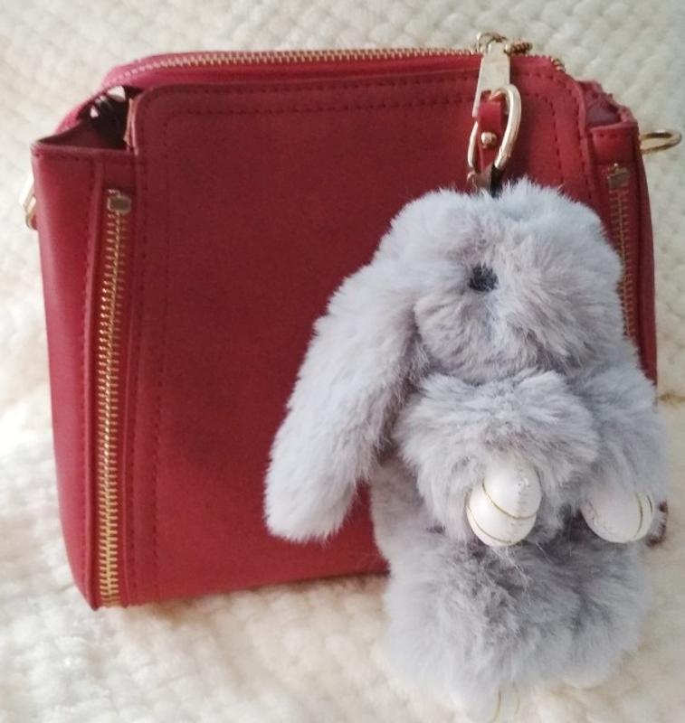 Boots N Bags Heaven Fluffy Bunnies Keychain