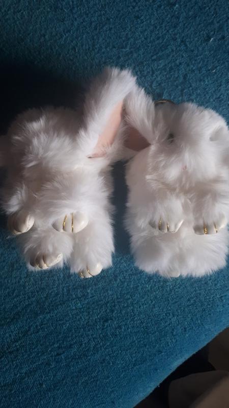 Boots N Bags Heaven Fluffy Bunnies Keychain