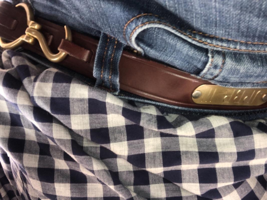 Over Under Clothing Hoof Pick Belt in Medium Brown