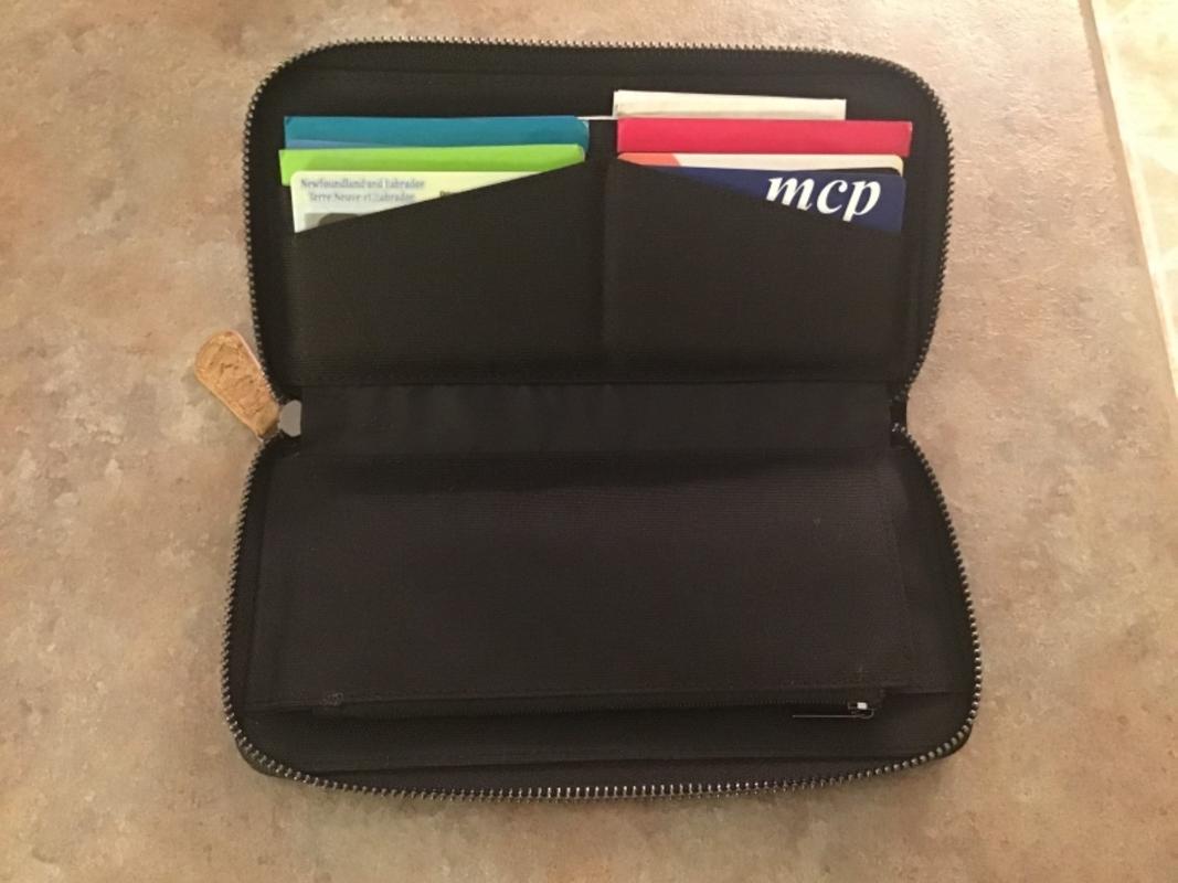 Banker Zip Wallet - Recycled Polyester