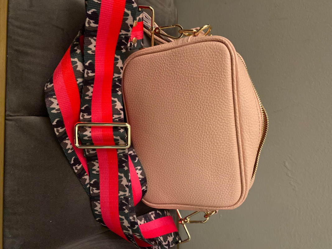 Elie Beaumont Crossbody Bag Strap Colour: Pink Camo, Size: One Size
