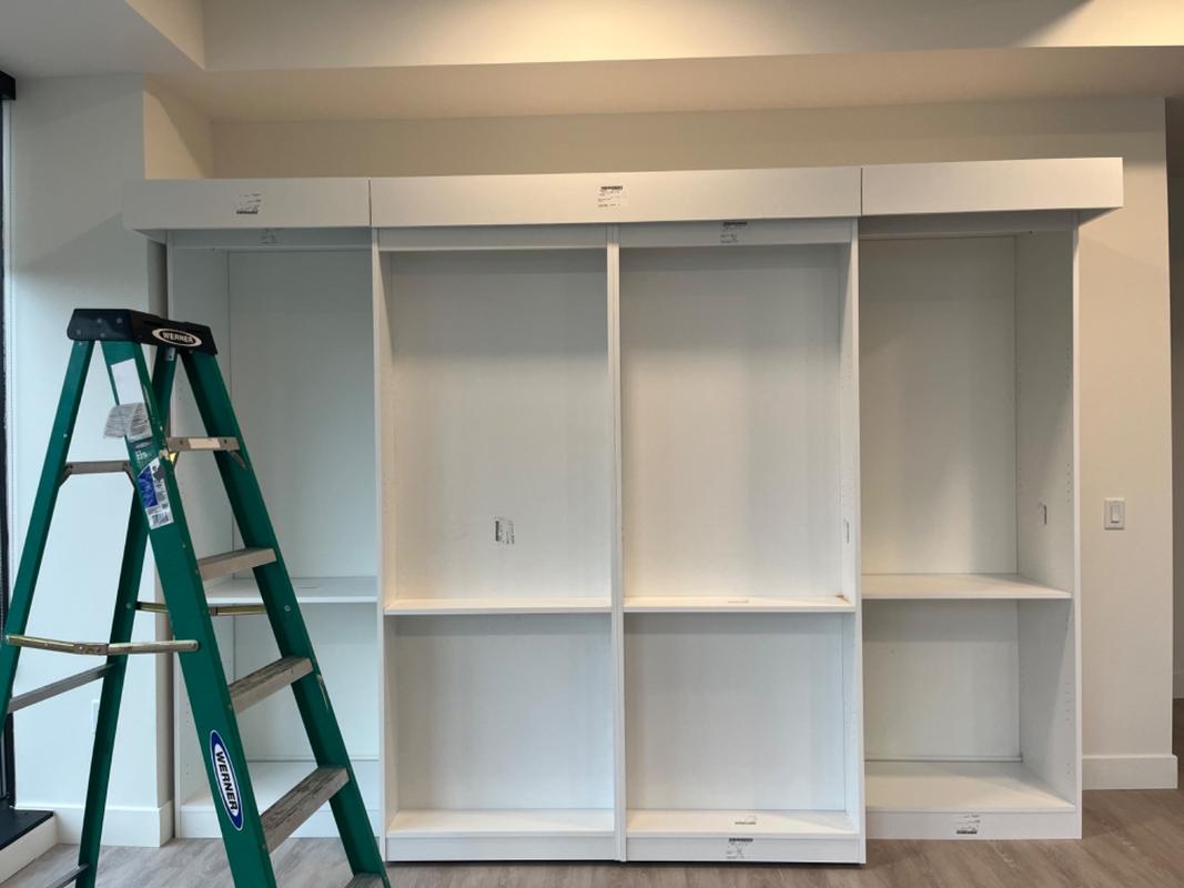 IN STOCK Wall Bed Majestic Library Bed Supreme White, Queen Buy