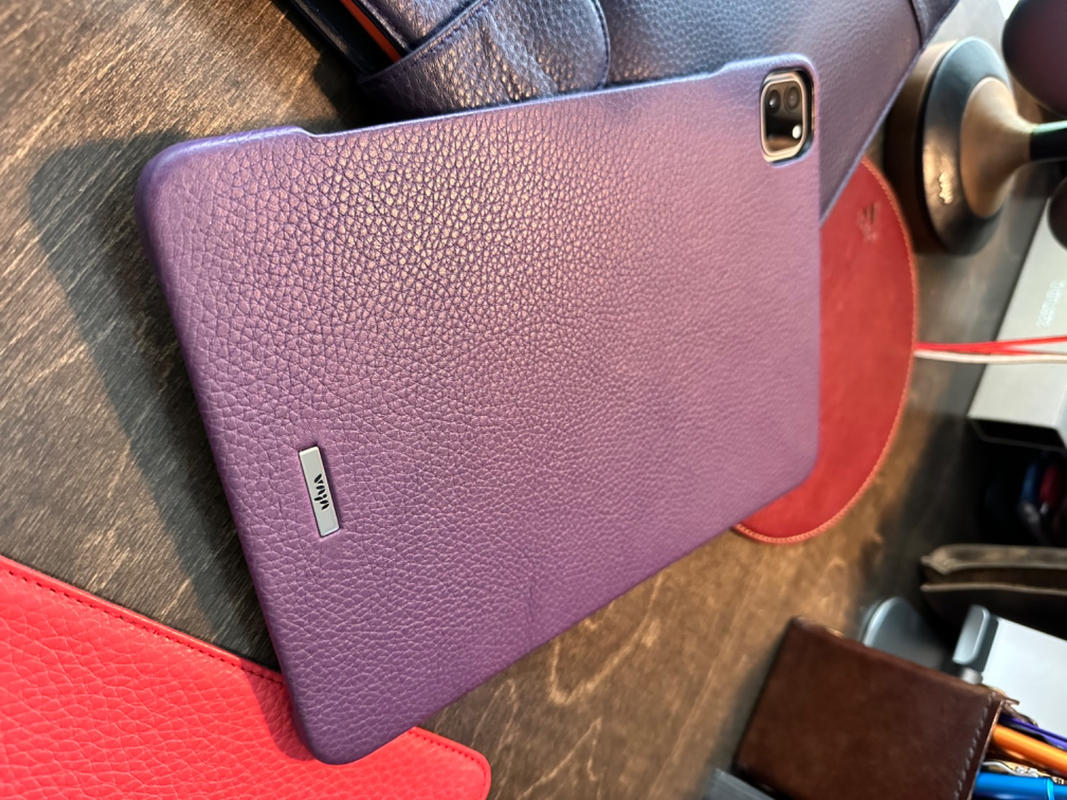 iPad Pro 12.9” Leather Case - Protection and Style - Floater Saddle Tan