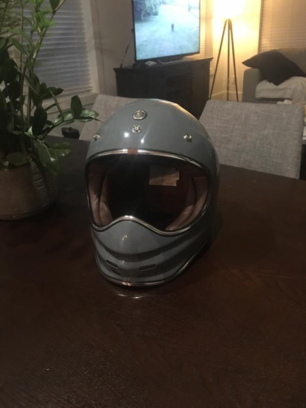 Torc T3 Retro Moto Helmet Solids 
