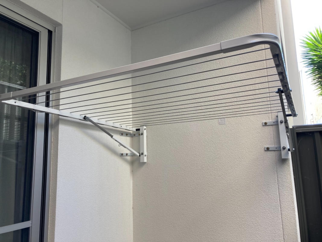 Eco 120 Clothesline 120cm Wide Clothesline Lifestyle Clotheslines