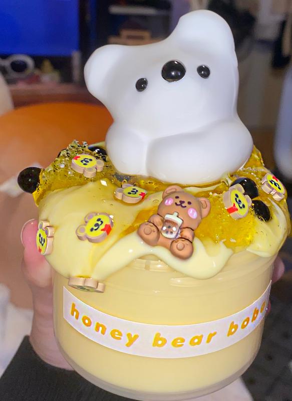 Honey Bear Boba DIY Slime Kit – Momo Slimes