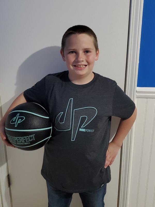 Dude Perfect Official Basketball (Black/Mint)