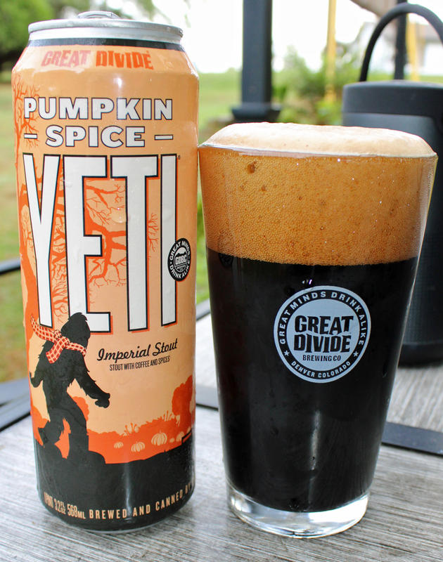 Great Divide Pumpkin Spice Yeti Imperial Stout