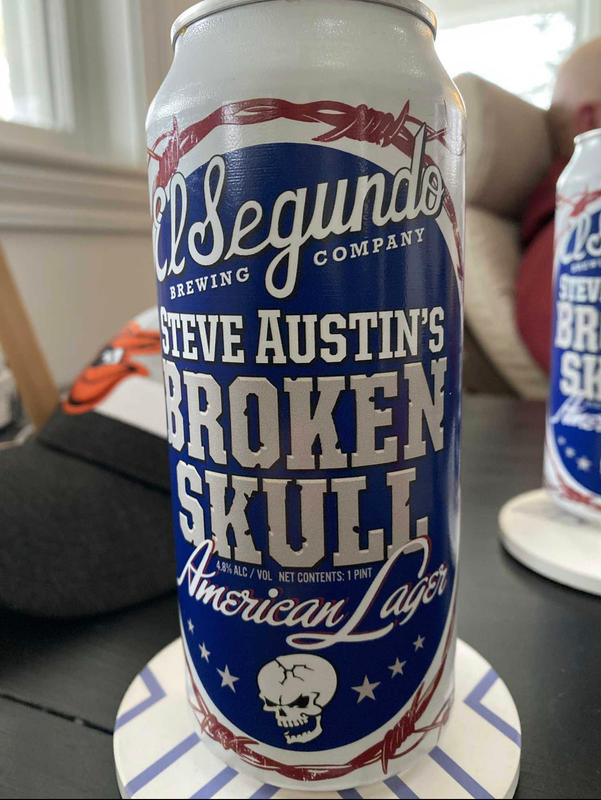 El Segundo Steve Austin's Broken Skull American Lager – CraftShack ...