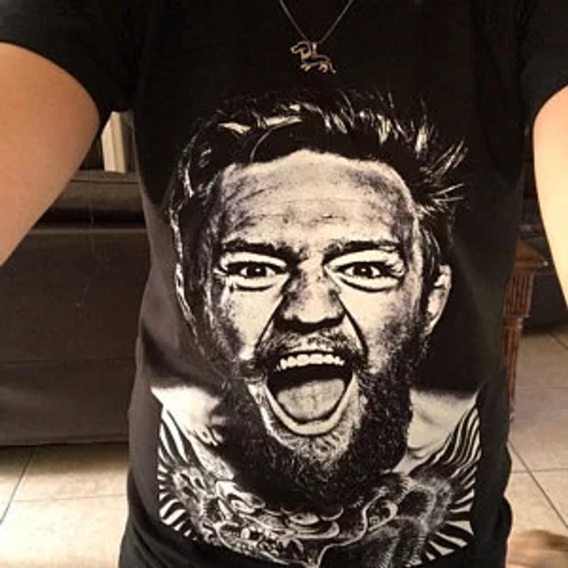 conor mcgregor football shirt