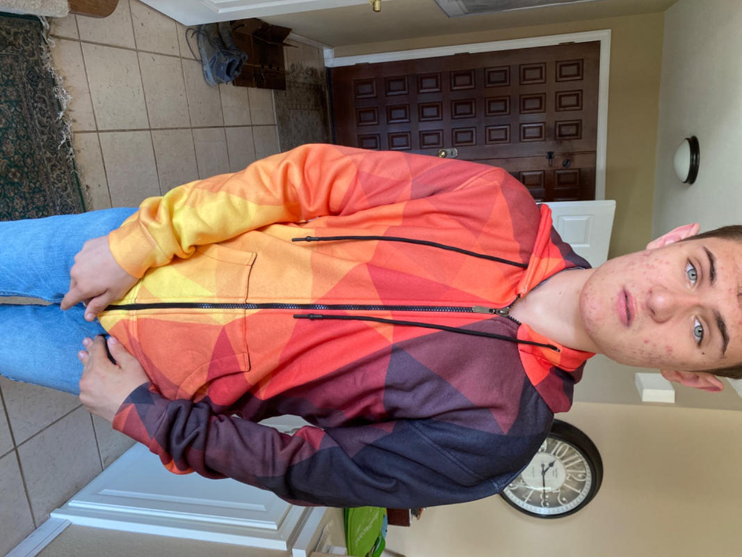 Ornament Violet ZipUp Hoodie Hoodie Lab