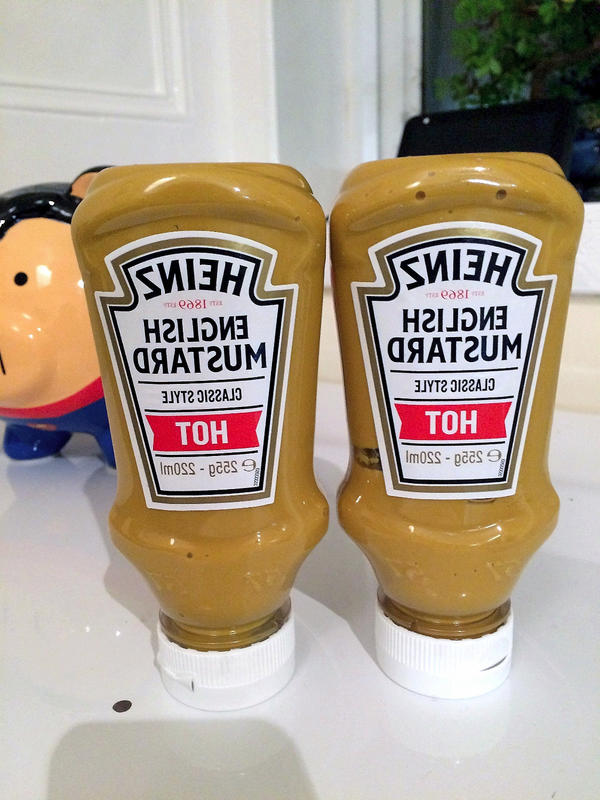 2x Heinz English Mustard Classic Style Hot (2x220ml) & Low Price Foods Ltd
