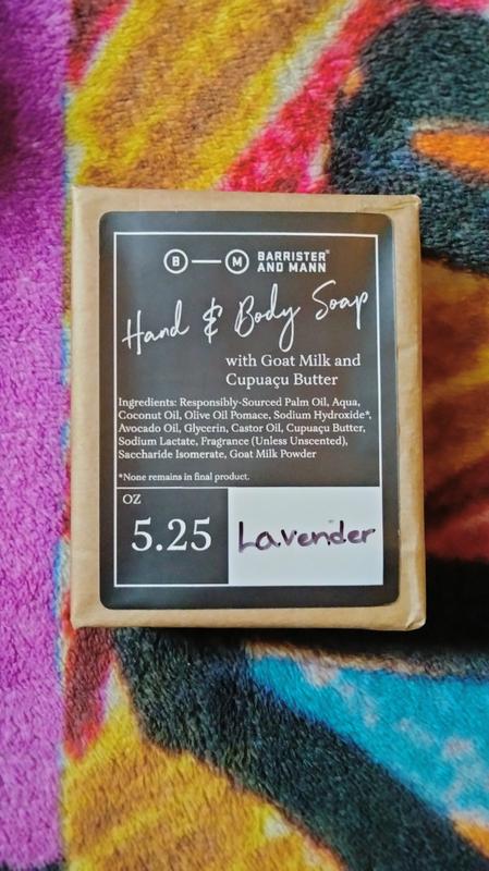 Hand & Body Soap: Bay Rum – Barrister and Mann LLC