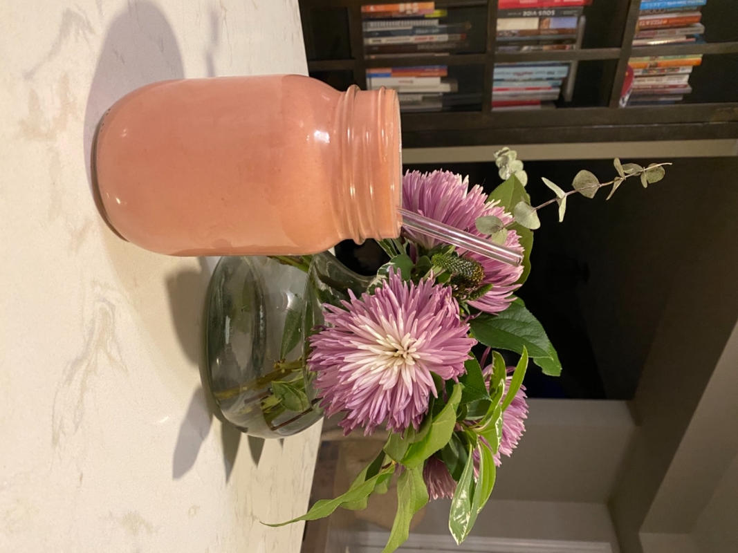 Floral Reusable Glass Drinking Straw - The Eco Com