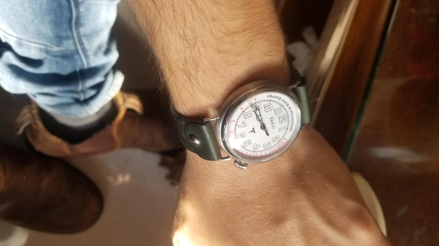 Fondello per orologio Trench/Medic 1918 con incisione personalizzata