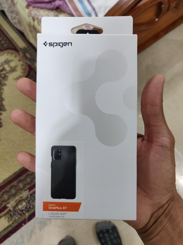 OnePlus 8T Liquid Case by Spigen Matte Black in Pakistan