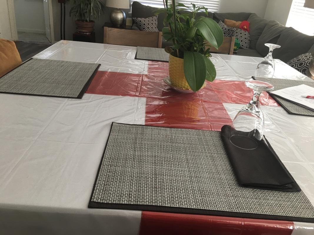 70" x 70" Clear 10 Mil Thick Eco-friendly Vinyl Waterproof Tablecloth ...