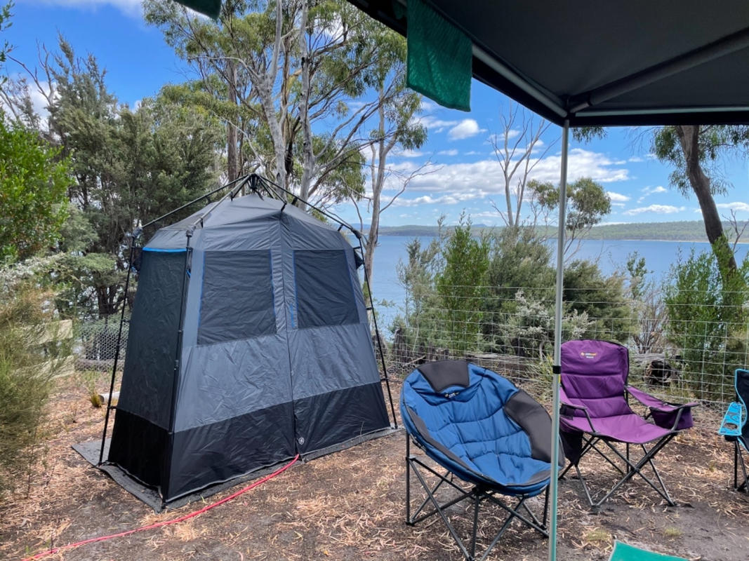 Double Ensuite Camping & Shower Tent Joolca