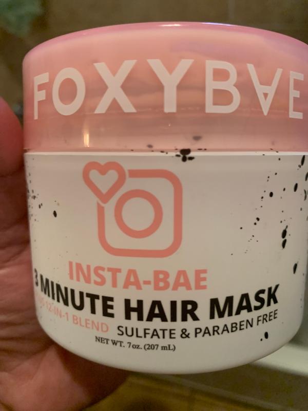 INSTA-BAE 3 MINUTE HAIR MASK – FOXYBAE.COM