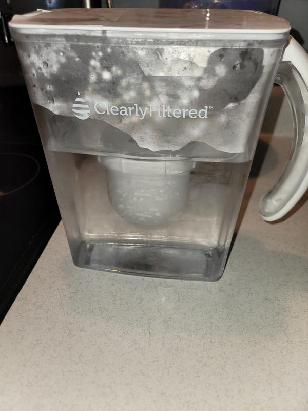Water Filter Pitcher Clearly Filtered Water Pitcher