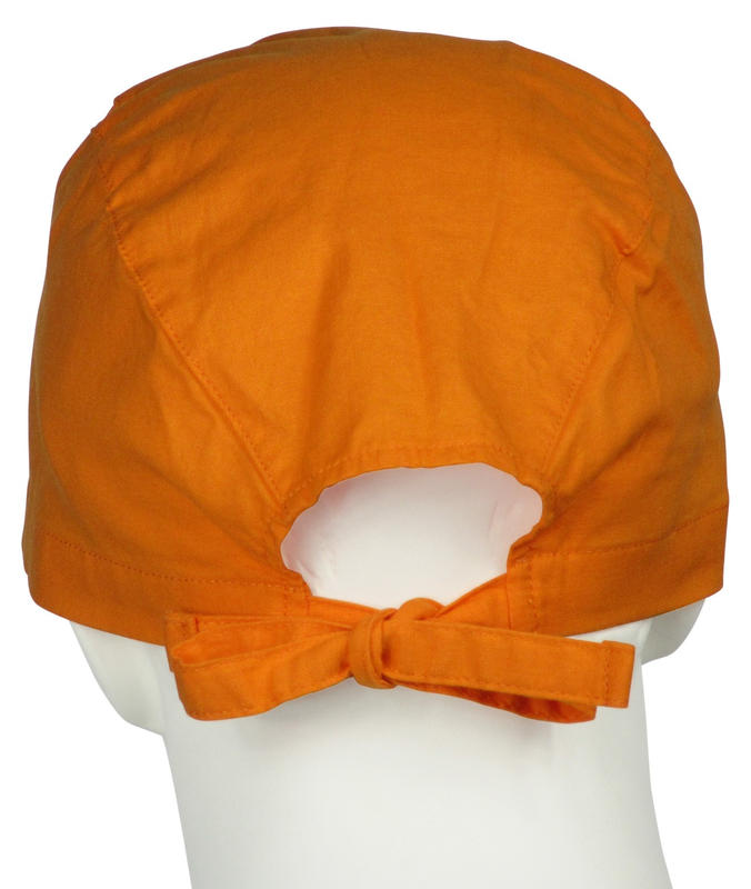 Scrub Caps Sunrise Orange – surgicalcaps.com