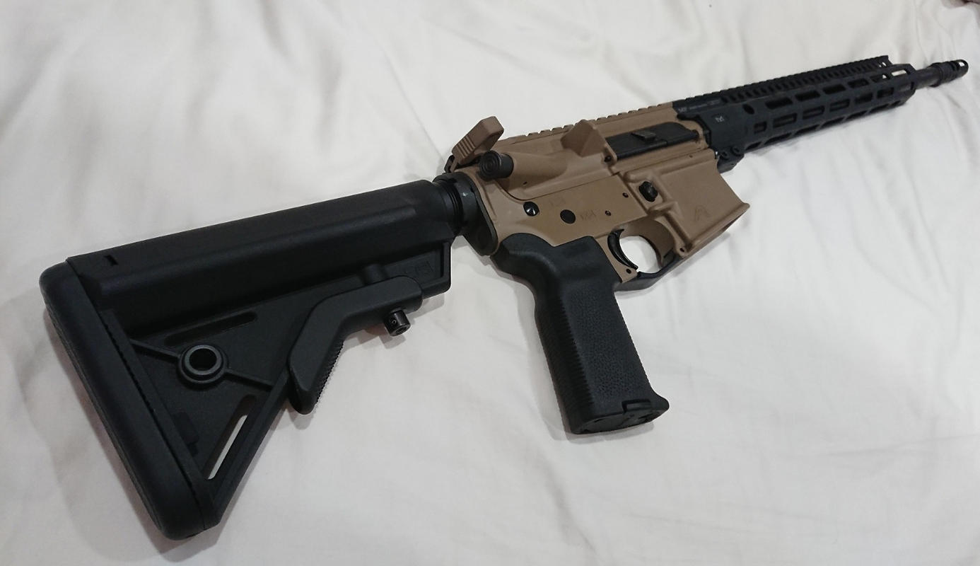 実物 B5 SYSTEMS Bravo Stock MIL-SPEC OD
