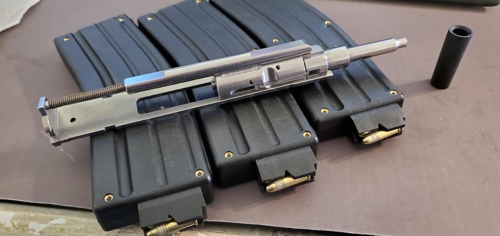 Wolf Army Military - Ar15 22Lr Conversion Kit Review - The BCG is fully ...