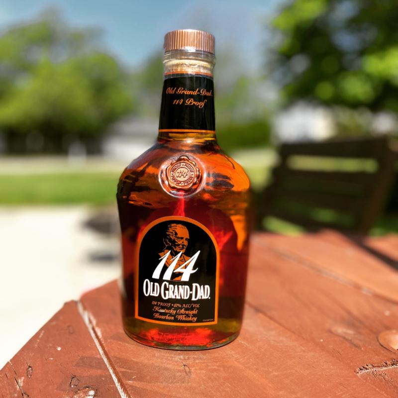 Old Grand Dad 114 Barrel Proof Bourbon Whiskey | Del Mesa Liquor