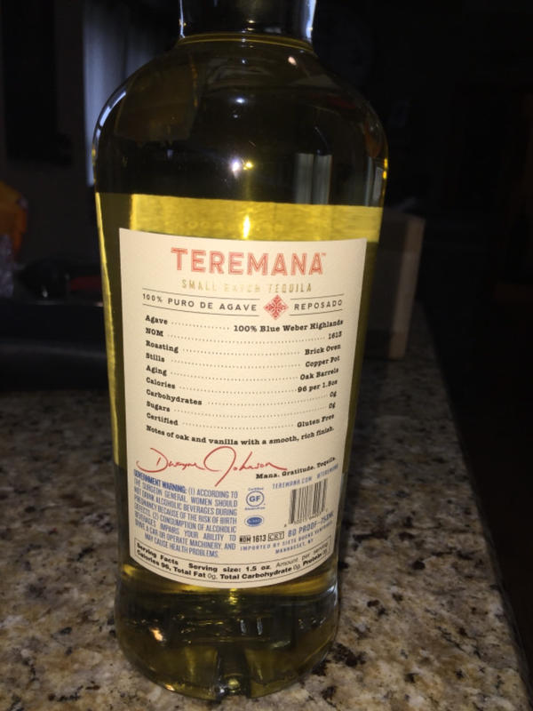 Teremana Tequila Reposado Del Mesa Liquor