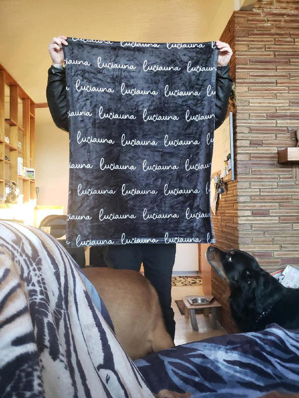 Personalized Name Blanket Script (ALL COLOR OPTIONS) Highway 3