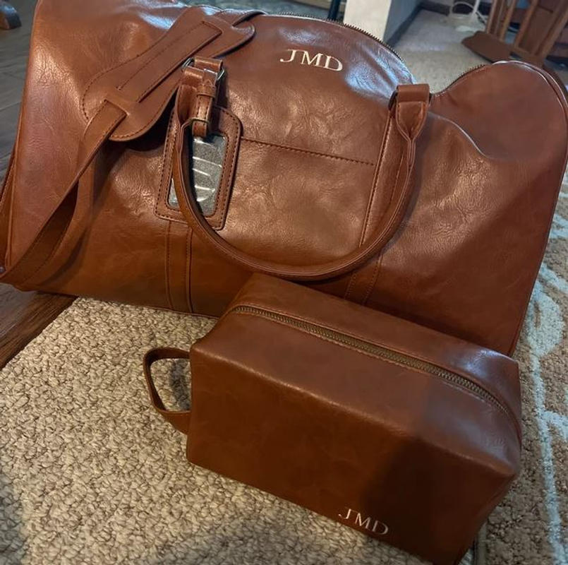 THE MAVERICK Leather Weekender Duffle Bag